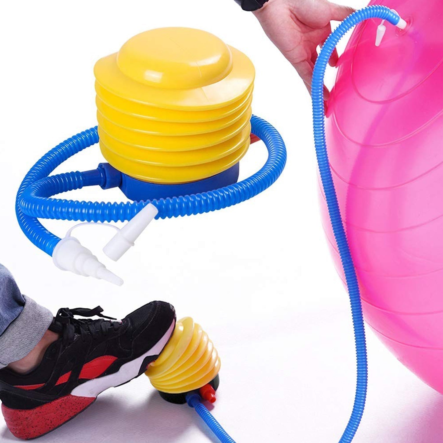 Heavy Duty Gym Ball Non-Slip Stability Ball with Foot Pump for Total Body Fitness Heavy Duty Gym Ball Non-Slip Stability Ball with Foot Pump for Total Body Fitness